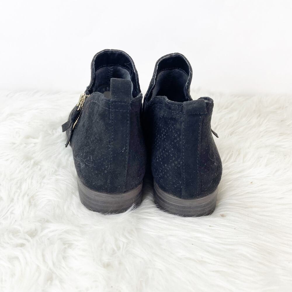 Dr. Scholl's 8 M Womens Black Textile Comfort Ankle Booties - Picture 3 of 10